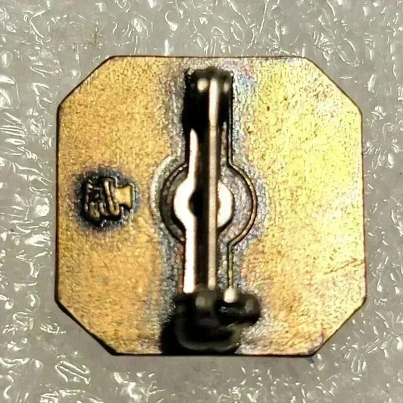 Vintage Bronze 4-H Four Leaf Clover First Medal Lapel Pin Americana Youth Group - Picture 3 of 3